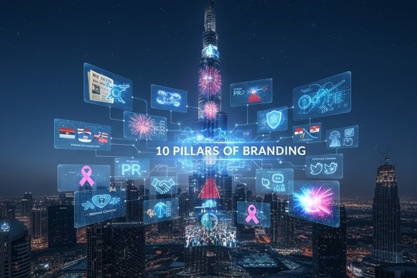 روابط عمومی و برندینگ برج خلیفه