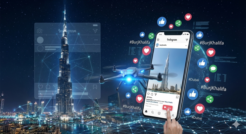 روابط عمومی دیجیتال برج خلیفه